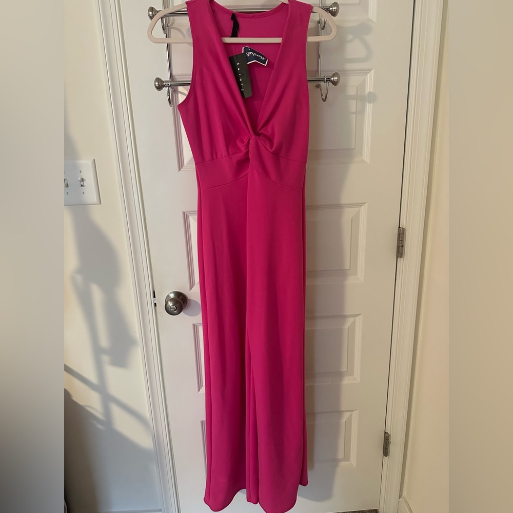 Saints Women’s Long Pant Romper NWT